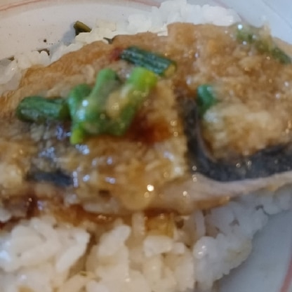 ご飯に乗っけて食べました。青魚を子どもにもっと食べさせたいのでこのレシピに！美味し～いと完食でした。